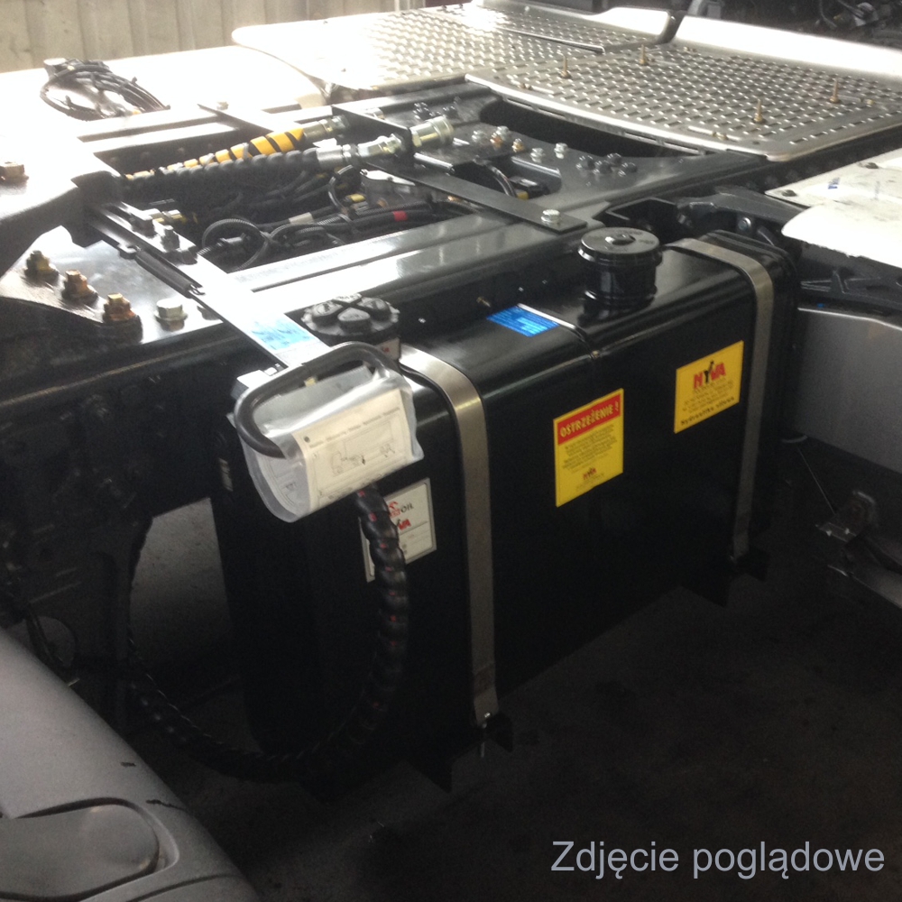 Комплект гидравлики для самосвала DAF автоматическая коробка - ZF с интардером